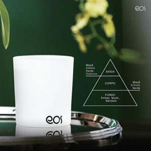 Vela perfumada ecológica EOS